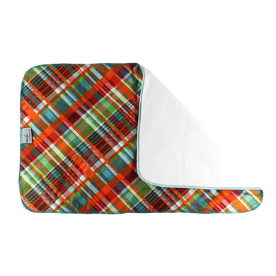 Kanga Care Changing Pad & Sheet Saver - Quinn (plaid print)