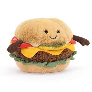 Jellycat Amuseable Burger front view