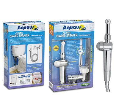 Image of packaged diaper sprayer