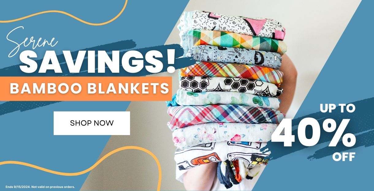 Save up to 40% off Serene Blankets